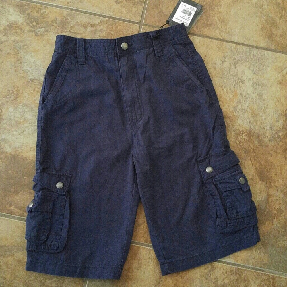 English Laundry Navy Cargo shorts